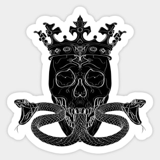 King Venom Dark Sticker